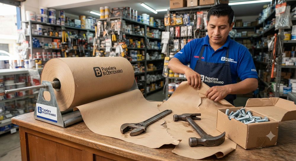 Papel para ferreterías: Resistencia y protección para tus productos industriales
