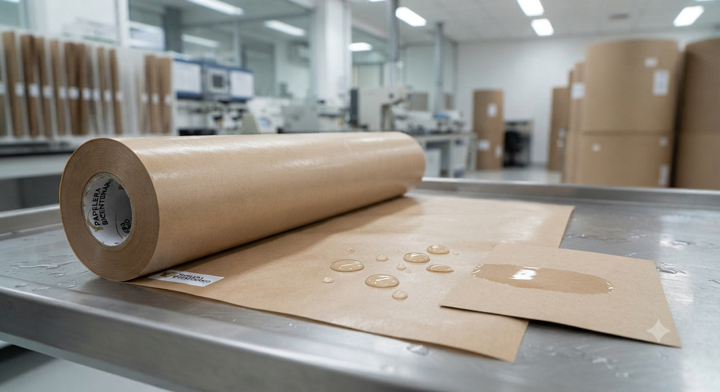 Papel Kraft Parafinado: La barrera definitiva contra la humedad en tu embalaje