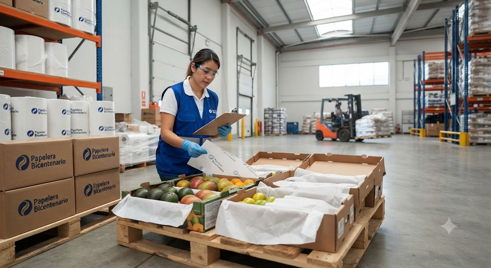 Papel para agroindustrias El insumo clave que garantiza la calidad de tu exportación